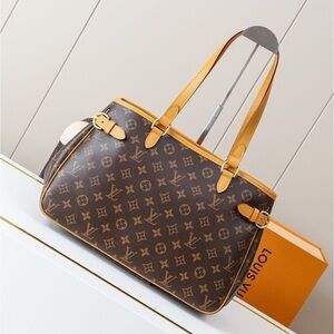 Louis Vuitton Brown Monogram Tote Bag
